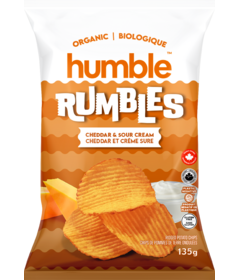 Humble Potato Chips Rumbles Cheddar & Sour Cream