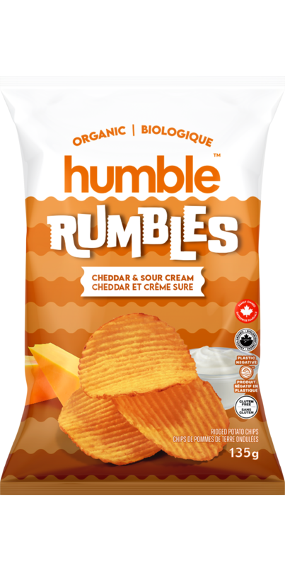 Buy Humble Potato Chips Rumbles Cheddar & Sour Cream at Well.ca | Free ...