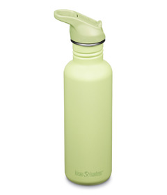 image of Klean Kanteen Classic with Flip Seal Sport Cap Shadow Lime with sku:330771