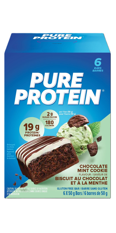 Buy Pure Protein Bar Chocolate Mint Cookie at Well.ca | Free Shipping ...