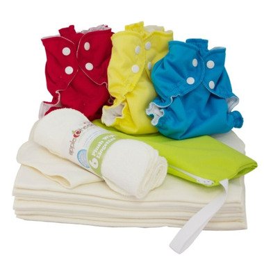 AppleCheeks Bamboo Cloth Diaper Starter Kit AppleCheeks Bamboo Cloth Diaper Starter Kit