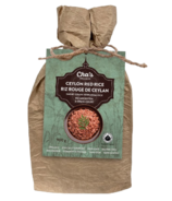 Cha's Organics Riz rouge de Ceylan biologique