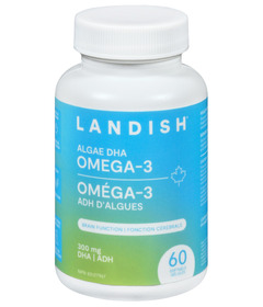Landish Omega-3 Algae DHA Softgels