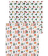 Now Designs Tea Towel & Floursack Set Candy Cane Lane