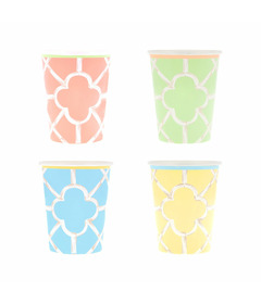 Meri Meri Bamboo Pattern Cups