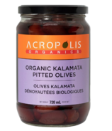 Acropolis Organics Organic Kalamata Pitted Olives