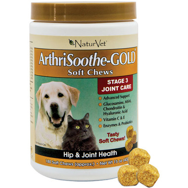 Naturvet ArthriSoothe-Gold Soft Chews Naturvet ArthriSoothe-Gold Soft Chews