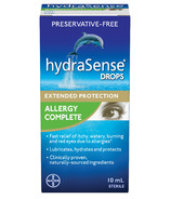 hydraSense Gouttes oculaires complètes contre les allergies