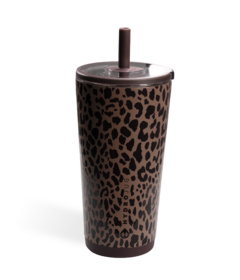 HydroJug Everyday Tumbler Brown Leopard
