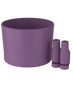Stanley The Quencher Tumbler Boot + Straw Cover Dark Lilac