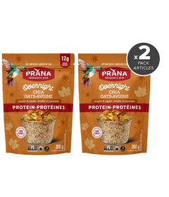 PRANA Protein Overnight Chia Oats Maple & Apple Bundle