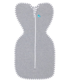 Love to Dream Swaddle Up Stretch Cotton Grey 1.0 TOG