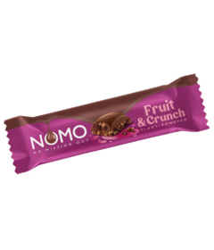 NOMO Plant Powered Chocolate Bar Fruit & Crunch