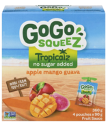 Gogo Squeez Apple Mango Guava Fruit Sauce