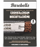 Barre protéinée Barebells Cookies & Crème