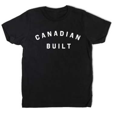 Peace Collective Canadian Built Kids T-Shirt Black Peace Collective Canadian Built Kids T-Shirt Black