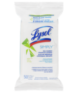 Lysol Simply Lingettes nettoyantes multi-usages légèrement parfumées
