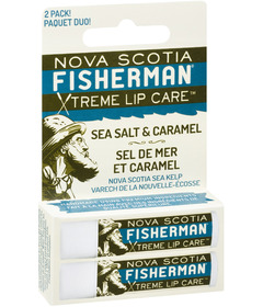 Nova Scotia Fisherman Lip Balm Duo Sea Salt N Caramel