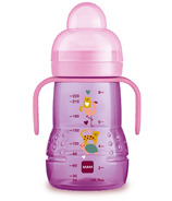 MAM Trainer Bottle with Handles Pink
