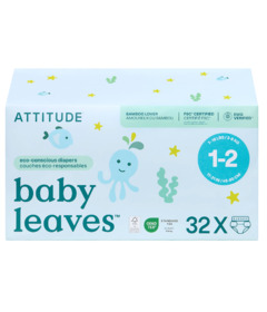 ATTITUDE Disposable Unscented Diapers