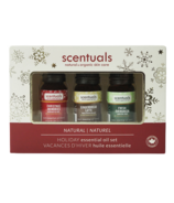 Scentuals Holiday Essential Oil Blend Gift Set