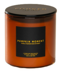 Poured New York Soy Coconut Wax Candle Pumpkin Moment