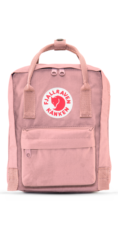 fjallraven kanken grey and pink