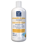 Shampooing Kiss My Face Smooth & Glow (en anglais)