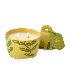 ILLUME Lidded Ceramic Candle Lemongrass & Lime