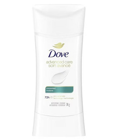 Dove Advanced Care Antiperspirant Deodorant Stick Unscented