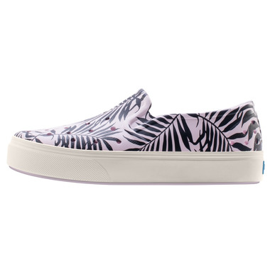 Buy People Footwear Slater Pink Palm Picket White at - Main Image
