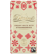 Divine Chocolate Creamy White with Strawberries