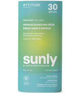 ATTITUDE Sunly Stick Mineral Unscented SPF30