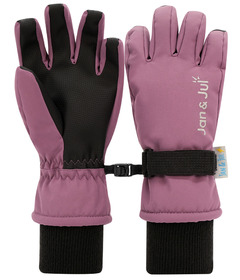Jan & Jul Toasty-Dry Waterproof Snow Gloves Dark Plum