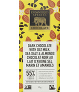 Endangered Species Chocolate Dark Chocolate Oat Milk Sea Salt & Almond