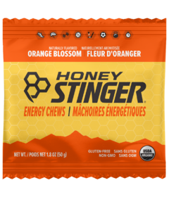 Chews à la fleur d'oranger biologique de Honey Stinger