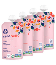 Cerebelly Organic Spinach Apple Sweet Potato Bundle