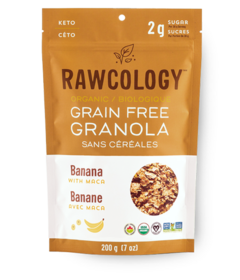 Rawcology Grain Free Granola Banana with Maca