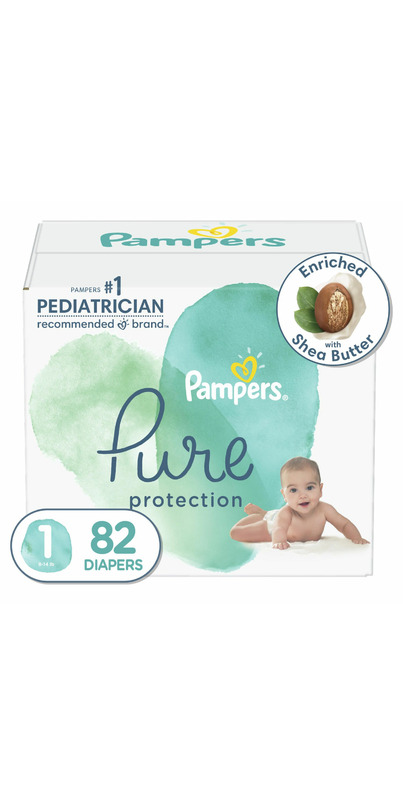 Pampers Pure Protection Diapers Size 3 100 Count - 100 ea
