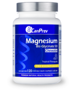 CanPrev Magnesium Bis-Glycinate 50 Chewable Tropical Pineapple