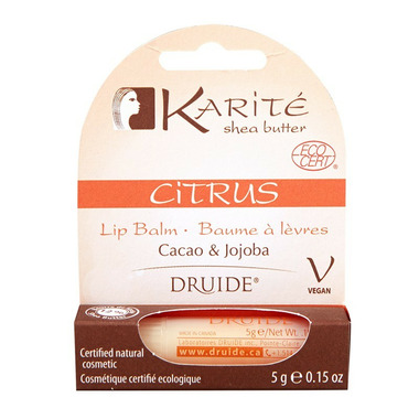 Druide Karite Shea Butter & Citrus Lip Balm Druide Karite Shea Butter & Citrus Lip Balm