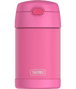 Thermos Stainless Steel FUNtainer Food Jar avec cuillère pliante Néon Rose