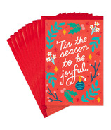 Pack de cartes de Noël Hallmark Joys of the Season