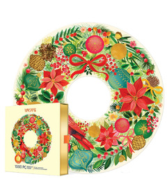 Werkshoppe Holiday Wreath Piece Puzzle