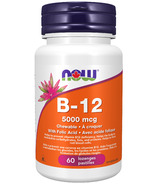 NOW Foods B-12 5,000mcg Lozenges