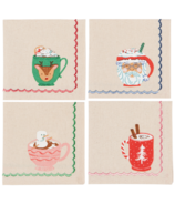 Now Designs Printed Cocktail Napkins Cup Of Cozy