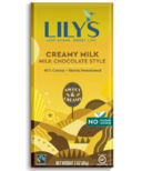 Barre de chocolat crémeux style lait de Lily's Sweets