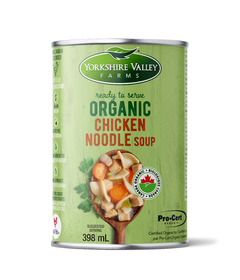 Yorkshire Valley Farms Canned Organic Chicken Noodle Soup