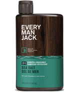 Chaque homme Jack 2-en-1 Shampooing & Conditionneur Sel de mer