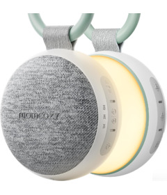 Momcozy Portable Sound Machine Green and White